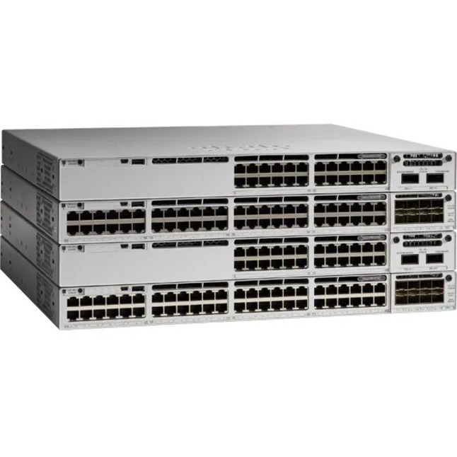 Cisco Catalyst 9300L-48P-4G-A Switch - 48 Ports - Manageable - Refurbished - 3 Layer Supported - Modular - 4 SFP Slots - 715 W Power Consumption - Twisted Pair, Optical Fiber - Rack-mountable