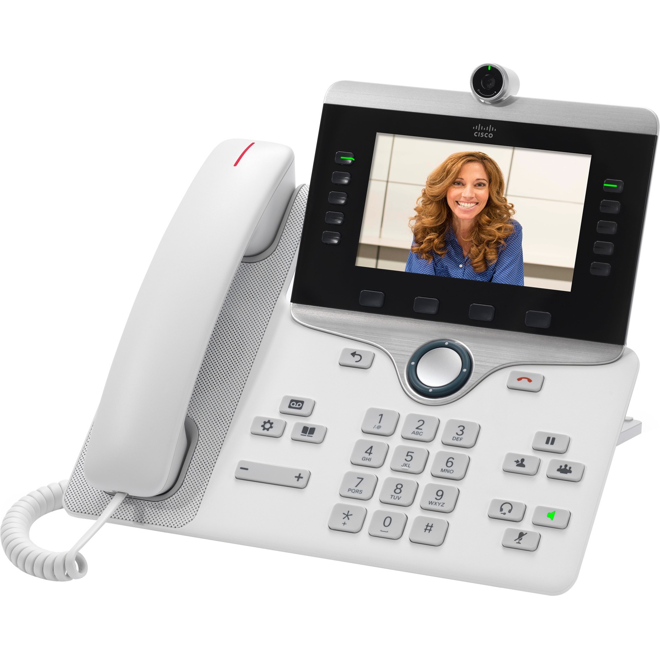 Cisco 8865 IP Phone - Refurbished - Corded/Cordless - Corded/Cordless - Wi-Fi, Bluetooth - Wall Mountable, Desktop - 10 x Total Line - VoIP - IEEE 802.11a/b/g/n/ac - 2 x Network (RJ-45) - PoE Ports