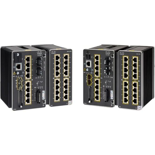 Cisco Catalyst IE-3300-8U2X Ethernet Switch - 8 Ports - Manageable - 3 Layer Supported - Modular - 42 W Power Consumption - 480 W PoE Budget - Twisted Pair, Optical Fiber - PoE Ports - DIN Rail Mounta