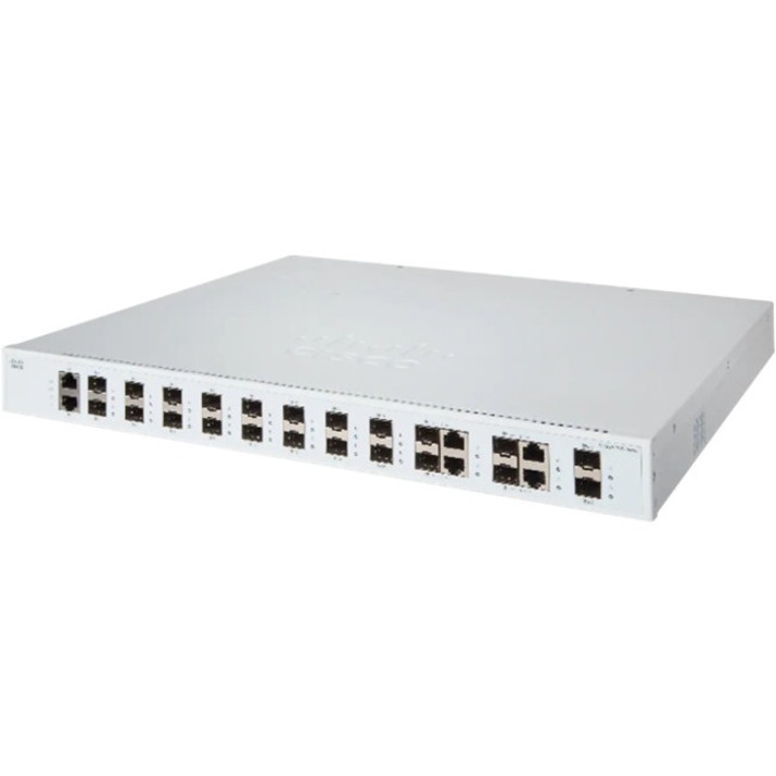 Cisco Catalyst CGP-OLT-16T Ethernet Switch - 20 Ports - Manageable - 2 Layer Supported - Modular - 4 SFP Slots - 100 W Power Consumption - Optical Fiber, Twisted Pair - 1U - Rack-mountable - 3 Year Li