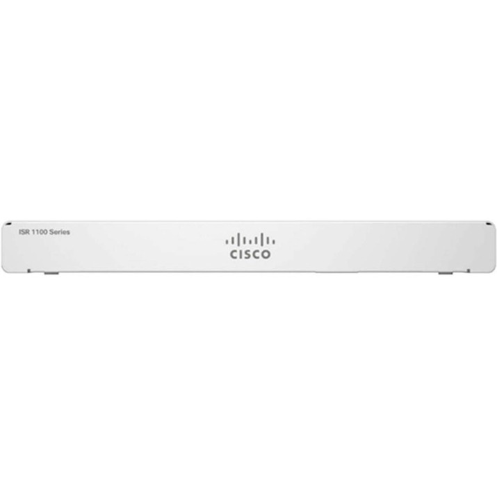 Cisco ISR1100X-4G 1 SIM Cellular, Ethernet Wireless Integrated Services Router - 4G - 2 x Antenna - 3 x Network Port - 1 x Broadband Port - USB - Gigabit Ethernet - VPN Supported