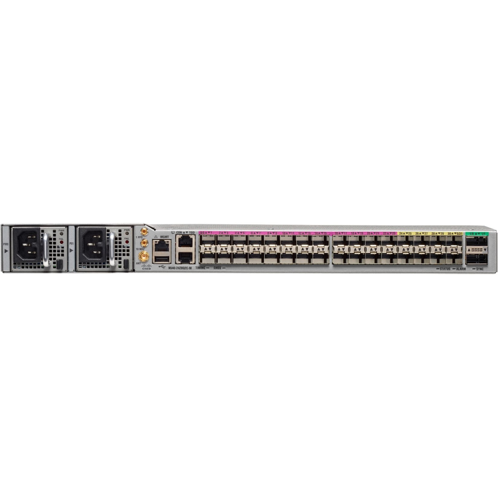 Cisco 540 Router Chassis - Refurbished - 34 - 100 Gigabit Ethernet - 1U - Rack-mountable
