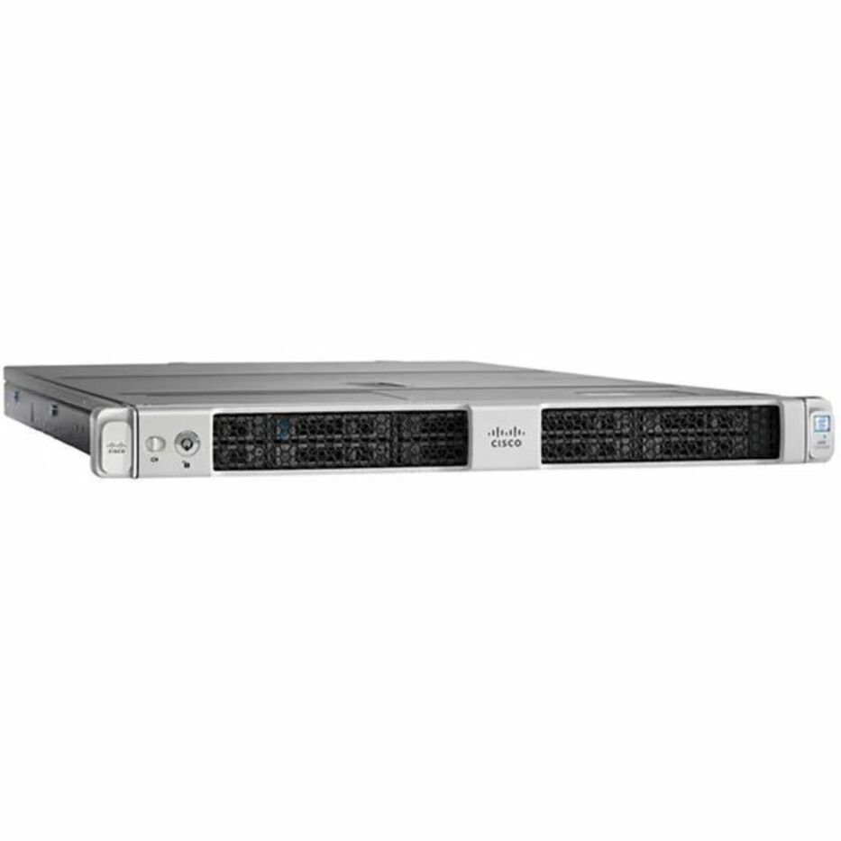 Cisco C220 M5 1U Rack Server - 2 x Intel Xeon Silver 4114 2.20 GHz - 32 GB RAM - 12Gb/s SAS Controller - Refurbished - 2 Processor Support - 3 TB RAM Support - DDR4 SDRAM - Matrox Up to 8 MB Graphic C