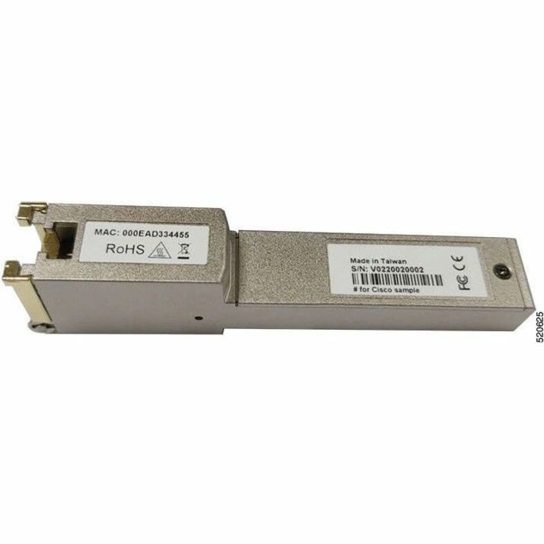Cisco SFP Module - For Data Networking, Optical Network - 1 x Network