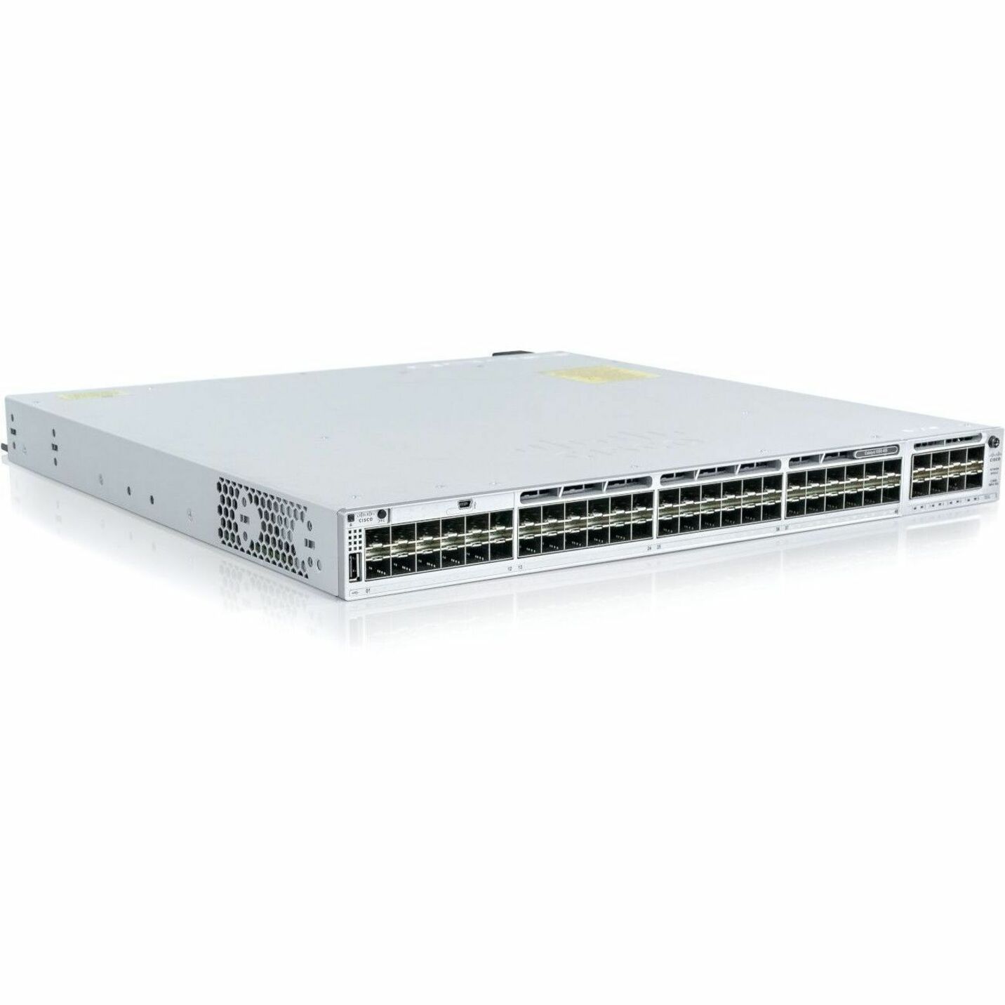 Cisco Catalyst 9300-48P-E Switch - 48 Ports - Manageable - Gigabit Ethernet - 10/100/1000Base-T - Refurbished - 2 Layer Supported - Twisted Pair - Rack-mountable - Lifetime Limited Warranty