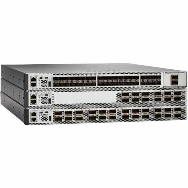 Cisco Catalyst 9500 16-Port 10G Switch, 8 x 10GE Network Module, NW Adv. License - Manageable - 10 Gigabit Ethernet - 10GBase-X - Refurbished - 3 Layer Supported - Modular - Optical Fiber - 1U - Rack-