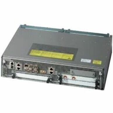 Cisco ASR1002-X Router Chassis - Refurbished - Management Port - 9 Shared Port Adapter Slots, SFP (mini-GBIC) Slots - 4 GB - Gigabit Ethernet - 2U - Rack-mountable