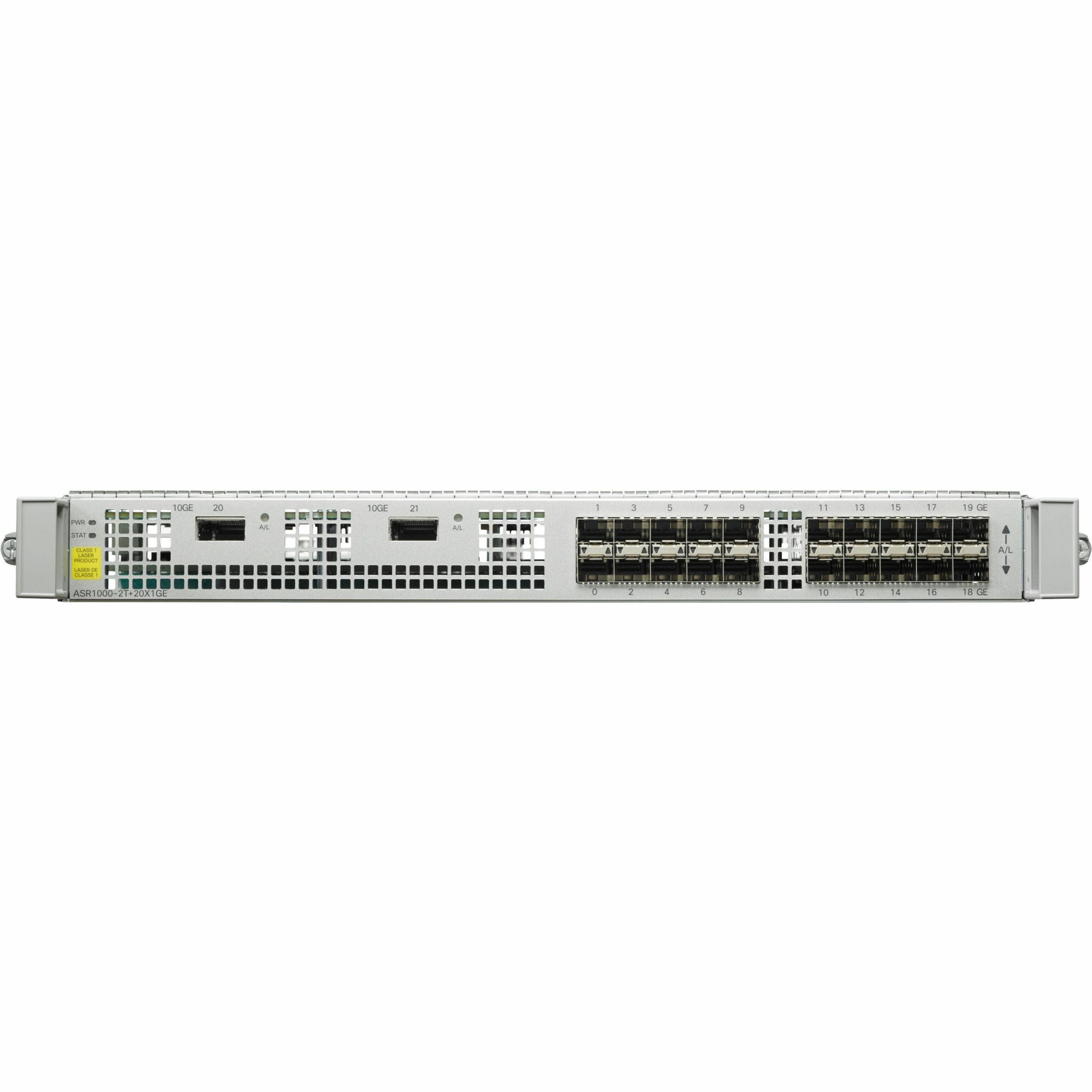 Cisco ASR1002-X, 10G, VPN Bundle, K9, AES license - Refurbished - Management Port - 9 Shared Port Adapter Slots, SFP (mini-GBIC) Slots - 8 GB - Gigabit Ethernet - 2U - Rack-mountable - 90 Day