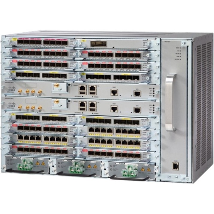 Cisco ASR 907 Router Chassis - Refurbished - 18 - 7U - Rack-mountable