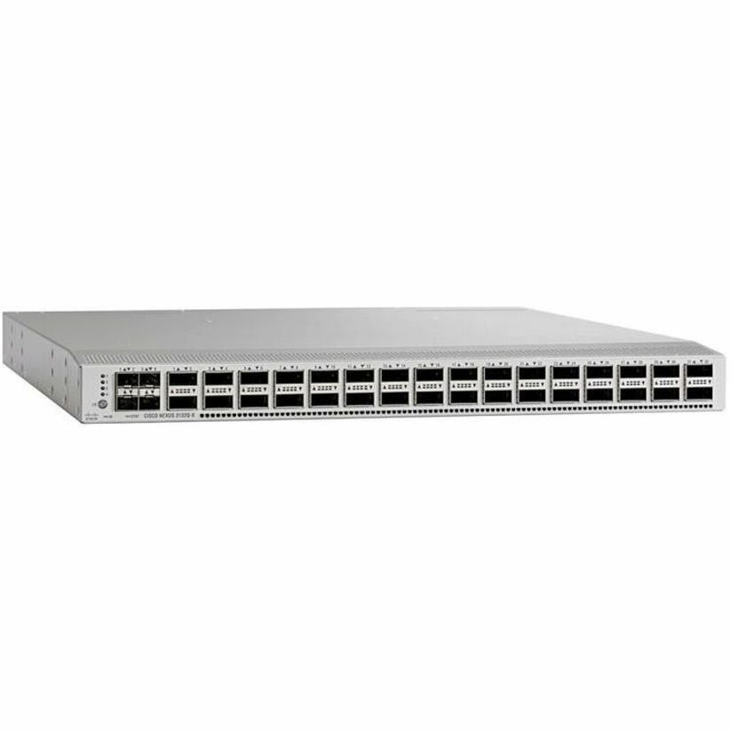 Cisco Nexus 3132Q-X, 32 QSFP+ Ports, 1RU Switch - Manageable - 10 Gigabit Ethernet, 40 Gigabit Ethernet - 10GBase-X, 40GBase-X - Refurbished - 3 Layer Supported - 1U - Rack-mountable - 1 Year Limited 