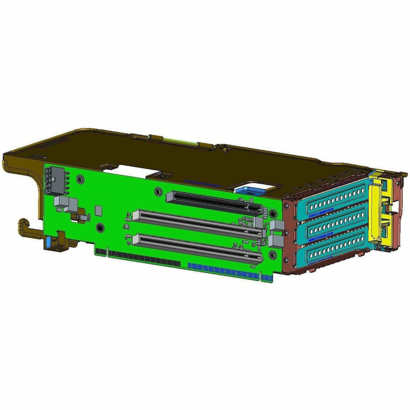 Cisco Riser2A 3PCIe Slots (x8, x16, x16) For A100 - 3 x PCI Express x8, PCI Express x16