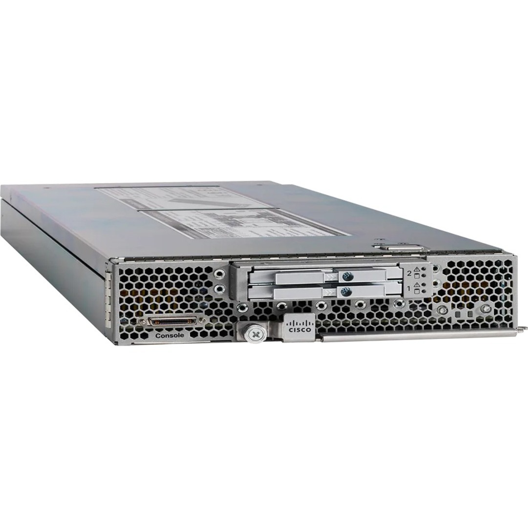 Cisco Barebone System - Blade - 2 x Processor Support - Intel C621A Chip - 12 TB DDR4 SDRAM DDR4-2666/PC4-21300 Maximum RAM Support - 32 Total Memory Slots - 12Gb/s SAS RAID Supported, Serial ATA Cont