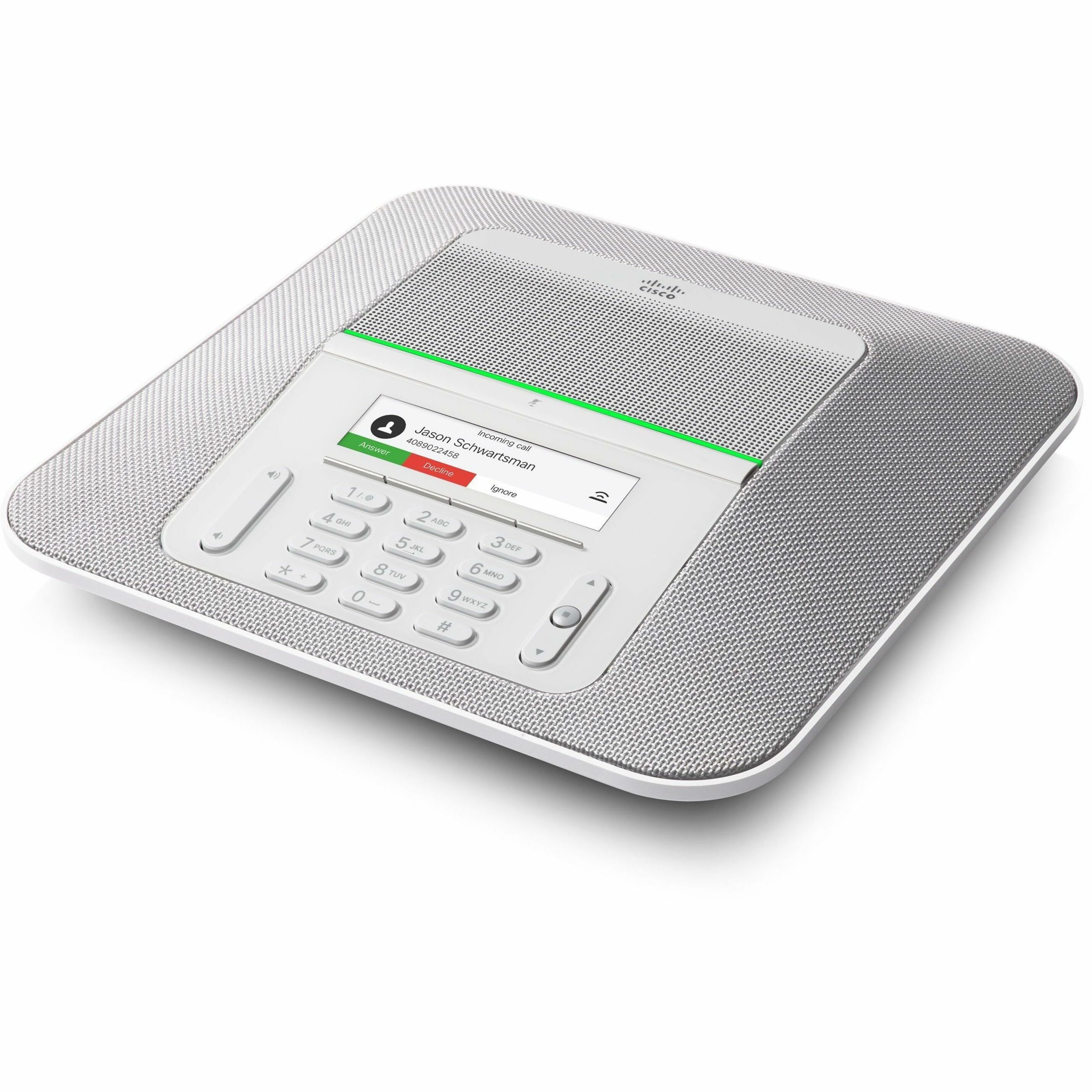 Cisco 8832 IP Conference Station - Refurbished - Corded - Charcoal - 1 x Total Line - VoIP - 3.9" LCD - 1 x Network (RJ-45) - PoE Ports