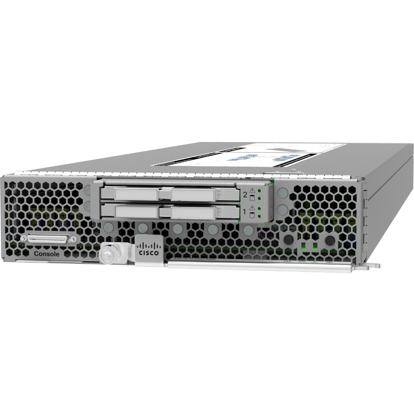Cisco Barebone System - Blade - 2 x Processor Support - Intel C621A Chip - 12 TB DDR4 SDRAM DDR4-2666/PC4-21300 Maximum RAM Support - 32 Total Memory Slots - 12Gb/s SAS RAID Supported, Serial ATA Cont