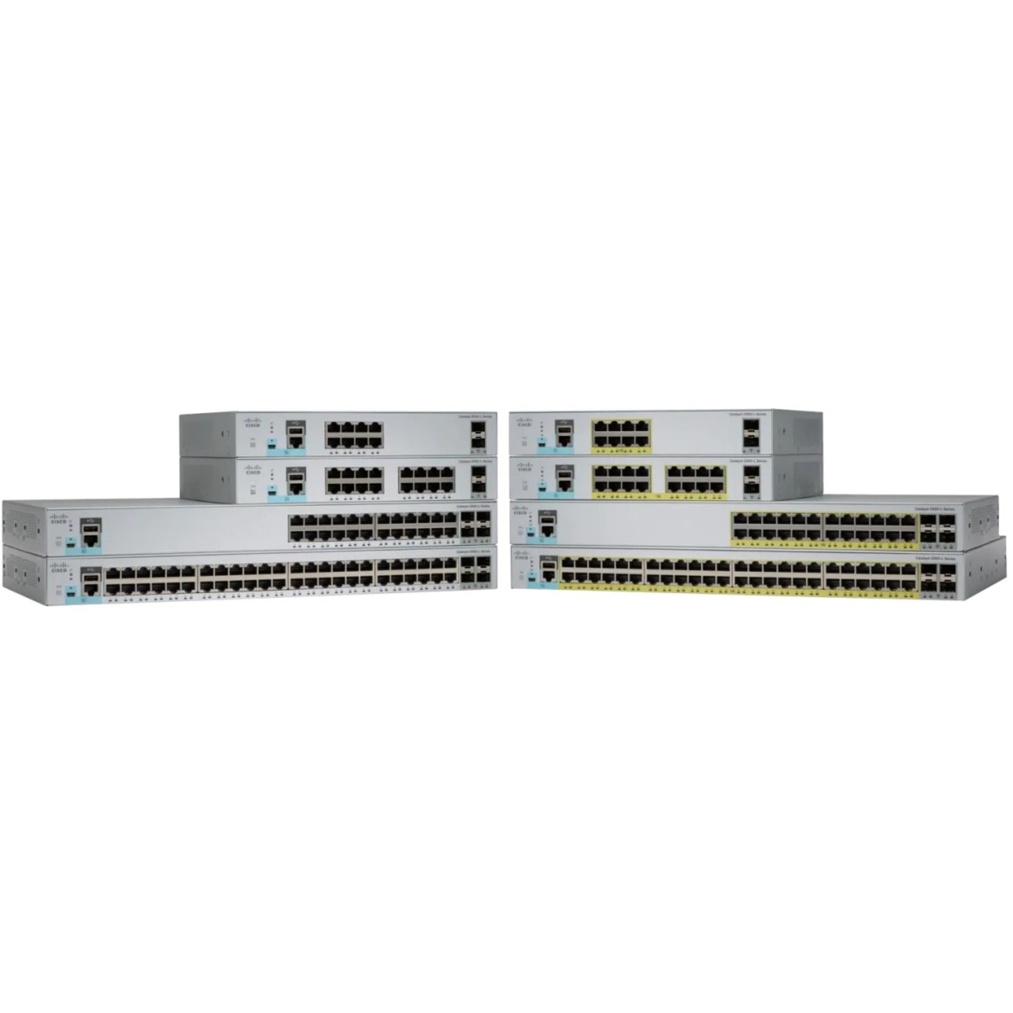 Cisco Catalyst WS-C2960L-24PQ-LL Ethernet Switch - 24 Ports - Manageable - Gigabit Ethernet, 10 Gigabit Ethernet - 10/100/1000Base-T, 10GBase-X - Remanufactured - 4 Layer Supported - Modular - Twisted