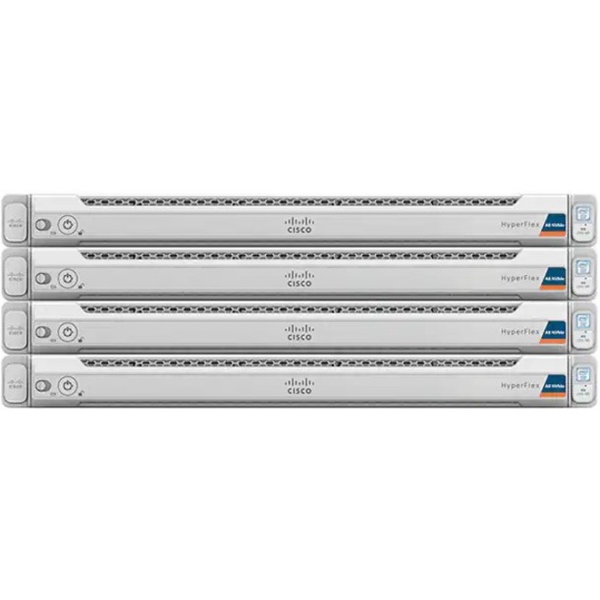 Cisco HyperFlex HX220 M6 Server Barebone System - 1U Rack-mountable - 2 x Processor Support - Intel C621A Chip - 4 TB DDR4 SDRAM DDR4-3200/PC4-25600 Maximum RAM Support - 32 Total Memory Slots - 12Gb/