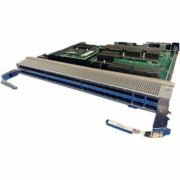 Cisco Network Module - For Data Networking, Optical Network - 32 x 10GBase-X Expansion Slot, 16 x 25GBase-X Expansion Slot, 4 x 100GBase-X Expansion Slot - Optical Fiber10 Gigabit Ethernet, 25 Gigabit