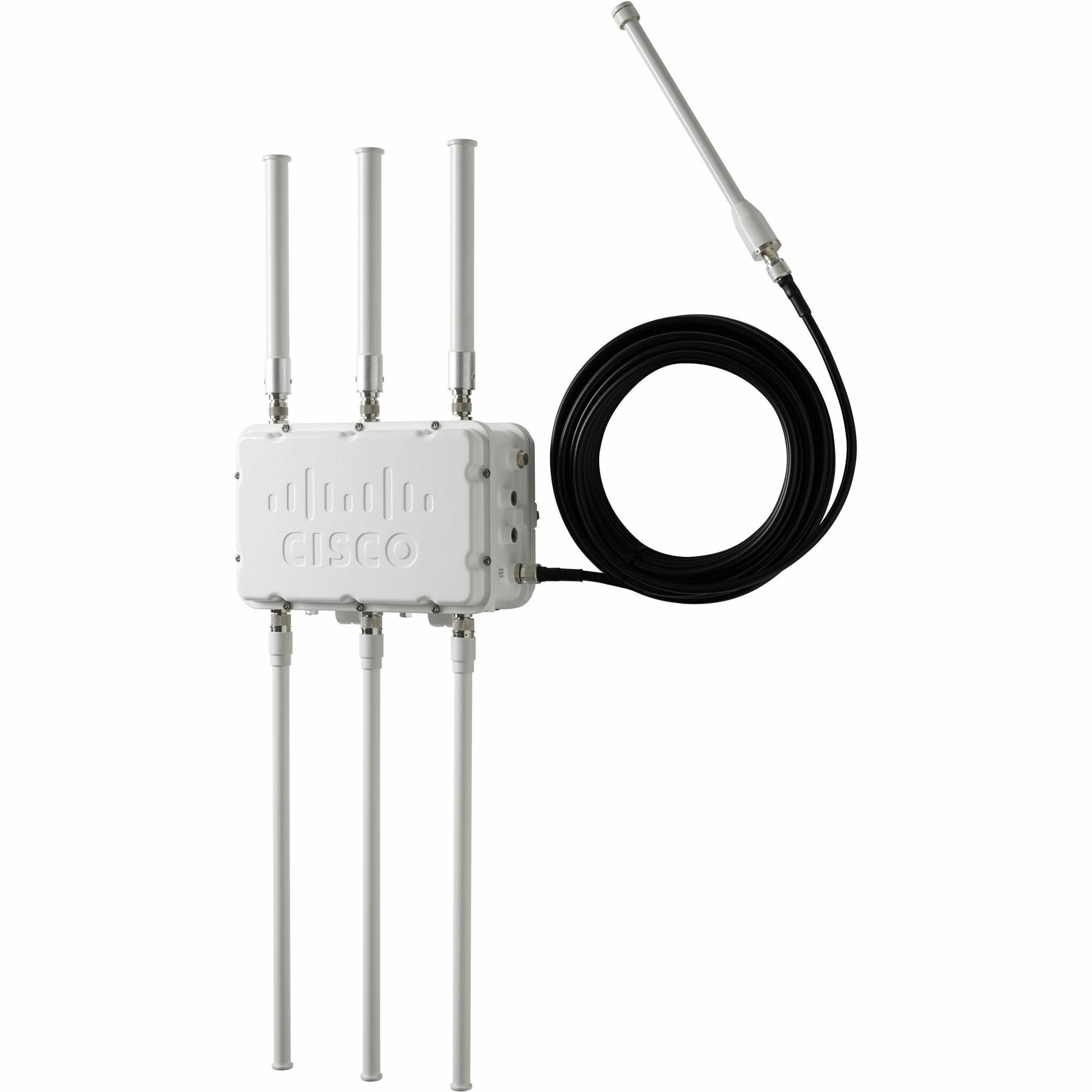 Cisco Aironet 1552WU Dual Band Wi-Fi 4 IEEE 802.11n 300 Mbit/s Wireless Access Point - 2.40 GHz, 5 GHz - MIMO Technology - Gigabit Ethernet - PoE Ports - Pole-mountable