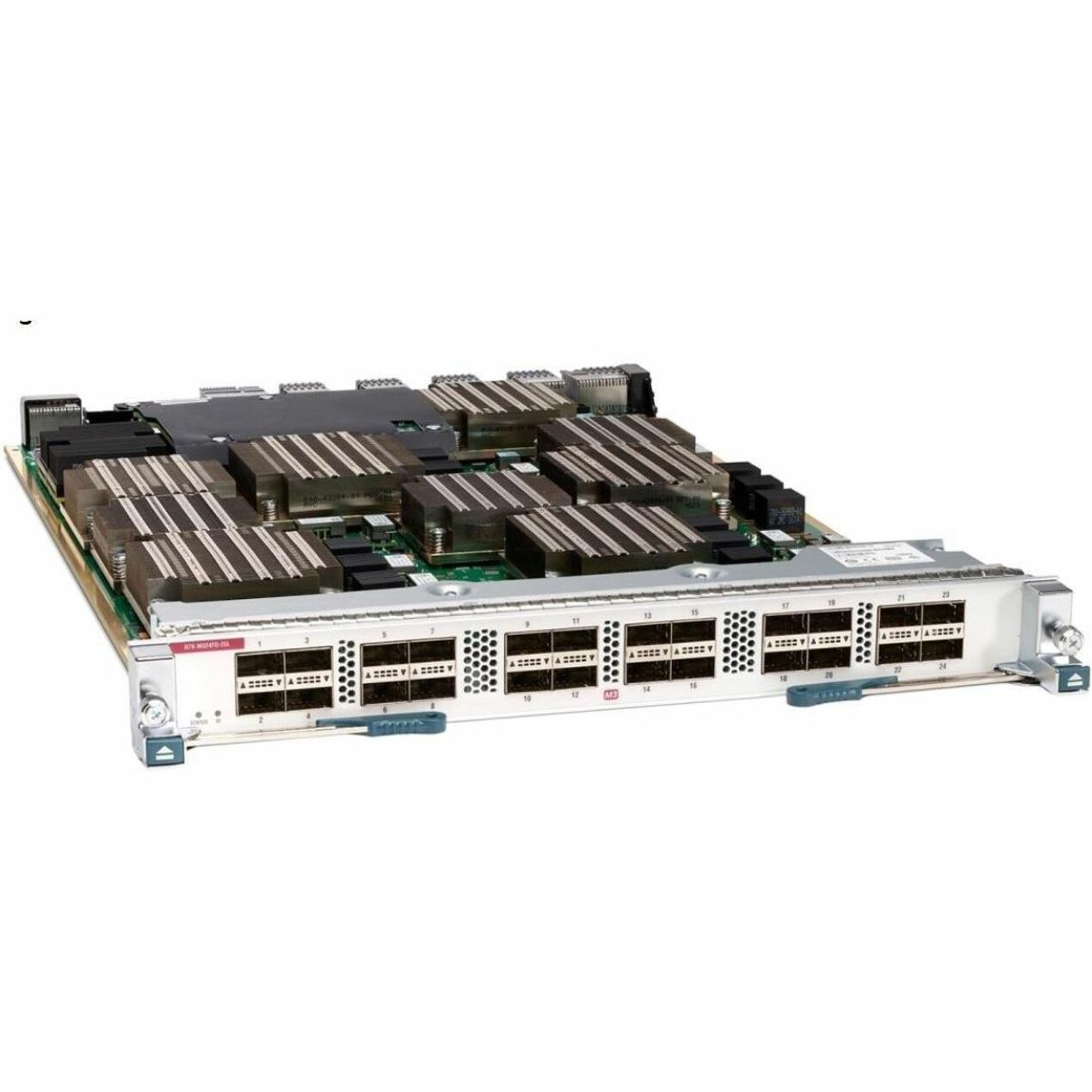 Cisco Nexus 7000 M3-Series 24-Port 40 Gigabit Ethernet Module - For Optical Network, Data NetworkingOptical Fiber40 Gigabit Ethernet - 40GBase-X - 24 x Expansion Slots - QSFP - Plug-in Module