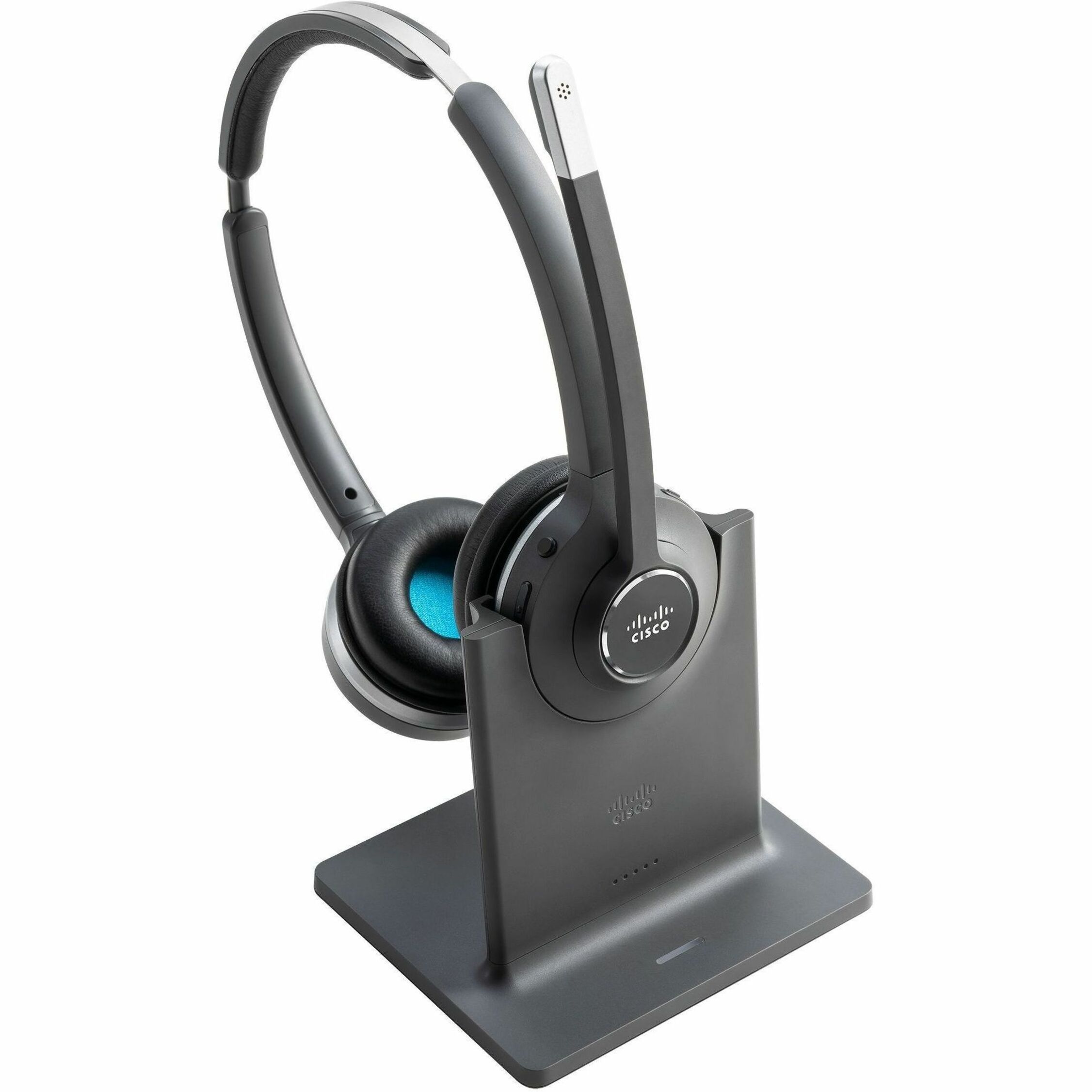 Cisco 562 Headset - Stereo - Wireless - DECT - 300 ft48 kHz - Over-the-head - Binaural - Supra-aural - Uni-directional Microphone
