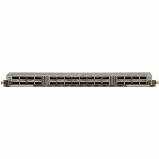 Cisco 100 Gigabit Ethernet Line Card - For Data Networking, Optical NetworkOptical Fiber100 Gigabit Ethernet - 100GBase-X - 32 x Expansion Slots - QSFP28