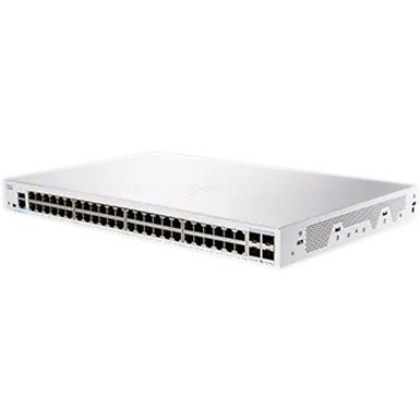 Cisco Business CBS250-48T-4G Ethernet Switch - 48 Ports - Manageable - Gigabit Ethernet - 10/100/1000Base-T, 1000Base-X - 3 Layer Supported - Modular - 4 SFP Slots - 48.64 W Power Consumption - Twiste