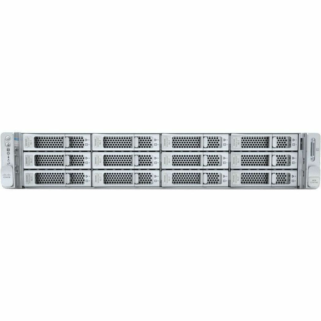 Cisco Barebone System - 2U Rack-mountable - 2 x Processor Support - Intel C621A Chip - 8 TB DDR4 SDRAM DDR4-3200/PC4-25600 Maximum RAM Support - 32 Total Memory Slots - 12Gb/s SAS RAID Supported Contr