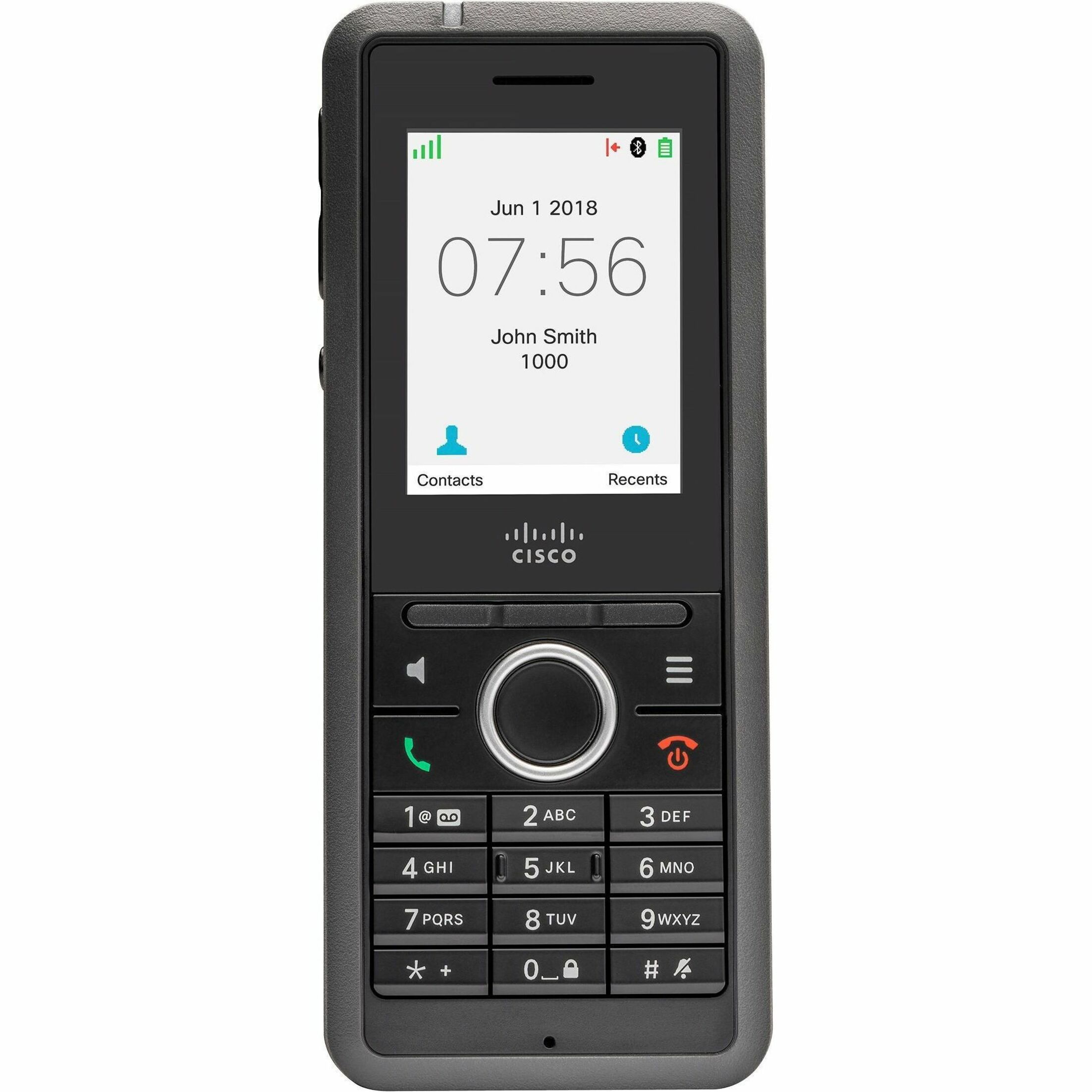 Cisco 6825 IP Phone - Cordless - Corded - DECT - Wall Mountable - 2 x Total Line - VoIP - 1 x Network (RJ-45) - PoE Ports