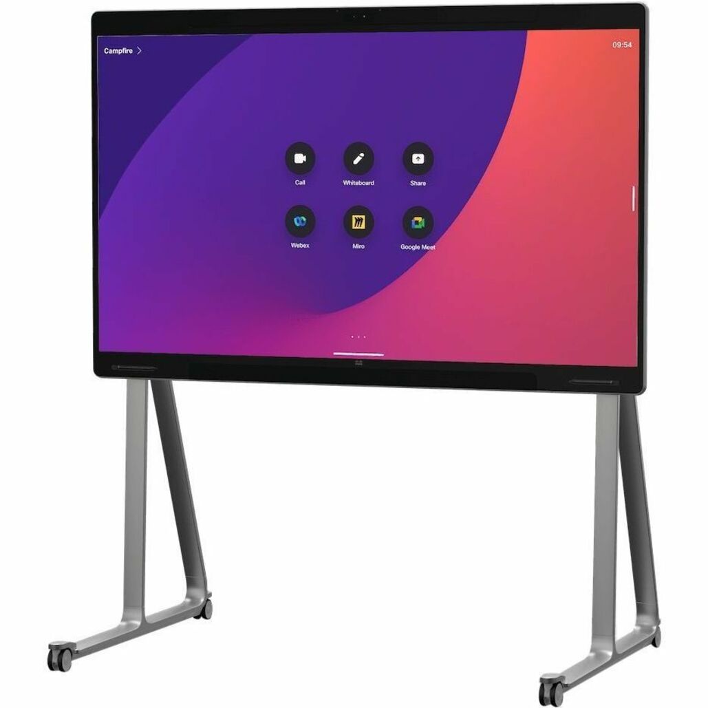 Cisco Cisco Board Pro 55 - Spare - For Video Conferencing, Presentation, Meeting Room, Classroom - CMOS - 1920 x 1080 Video (Live) - 3840 x 2160 Video (Content) - H.323, SIP, H.235 - Multipoint - Full