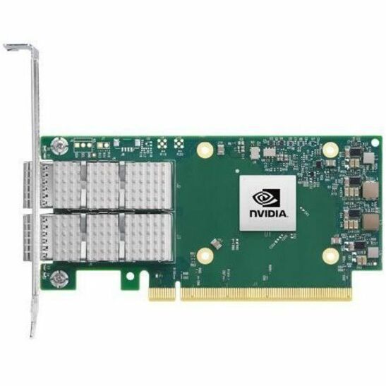 Cisco Mellanox 100Gigabit Ethernet Card - PCI Express - Optical Fiber - HHHL, SS Bracket Height - QSFP56 - Plug-in Card