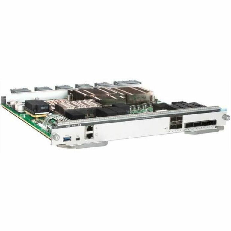 Cisco Catalyst 9400 Series Supervisor 2 Module - For Data Networking, Optical Network - 1 x Console - RJ-45 LAN, 1 x 1000Base-T (management) - RJ-45 LAN, 1 x USB 3.0 - Type A, 1 x management (mini-USB