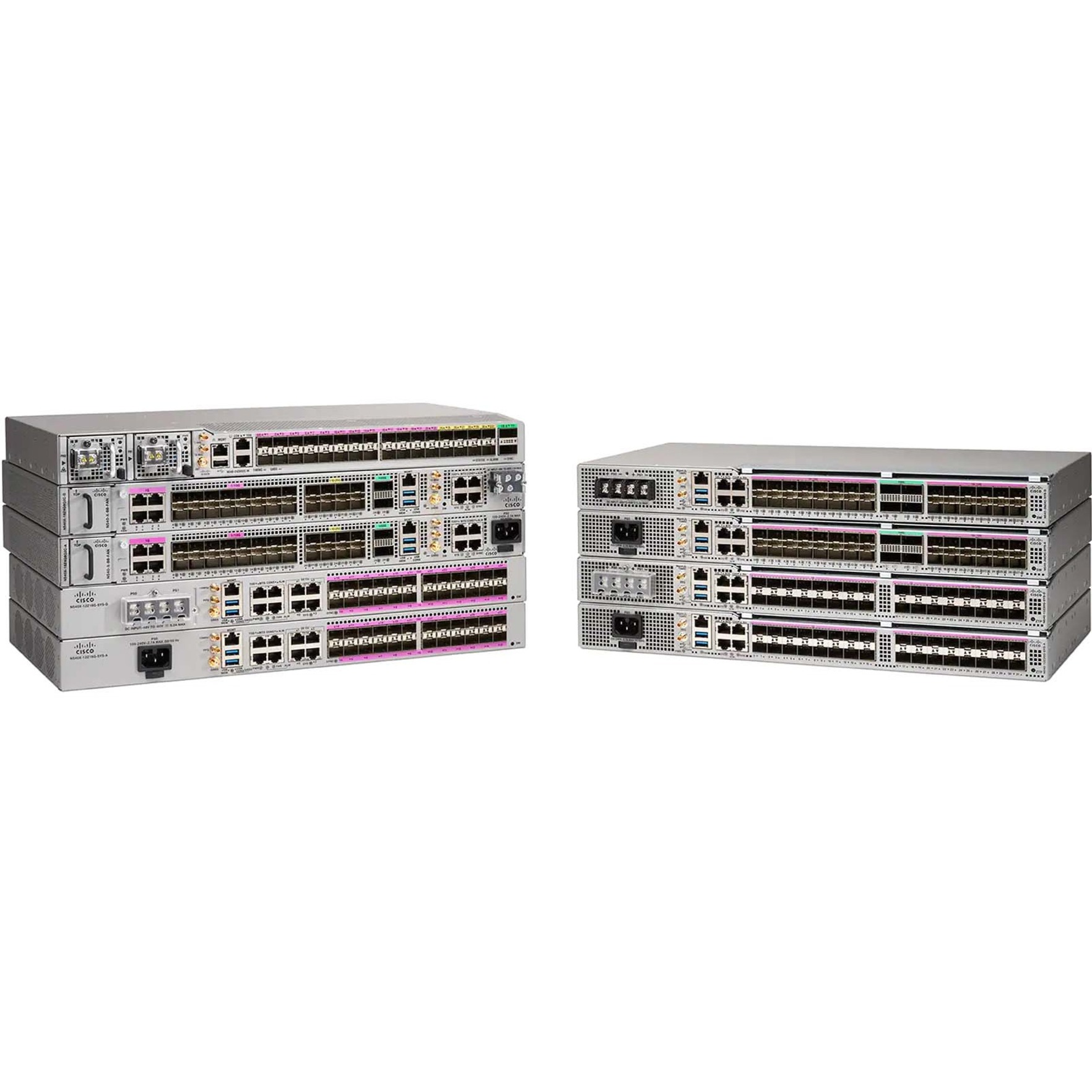 Cisco N540X-16Z8Q2C-D Router - Management Port - 26 - 100 Gigabit Ethernet - IEEE 802.1Q - 1U - Rack-mountable - 1 Year