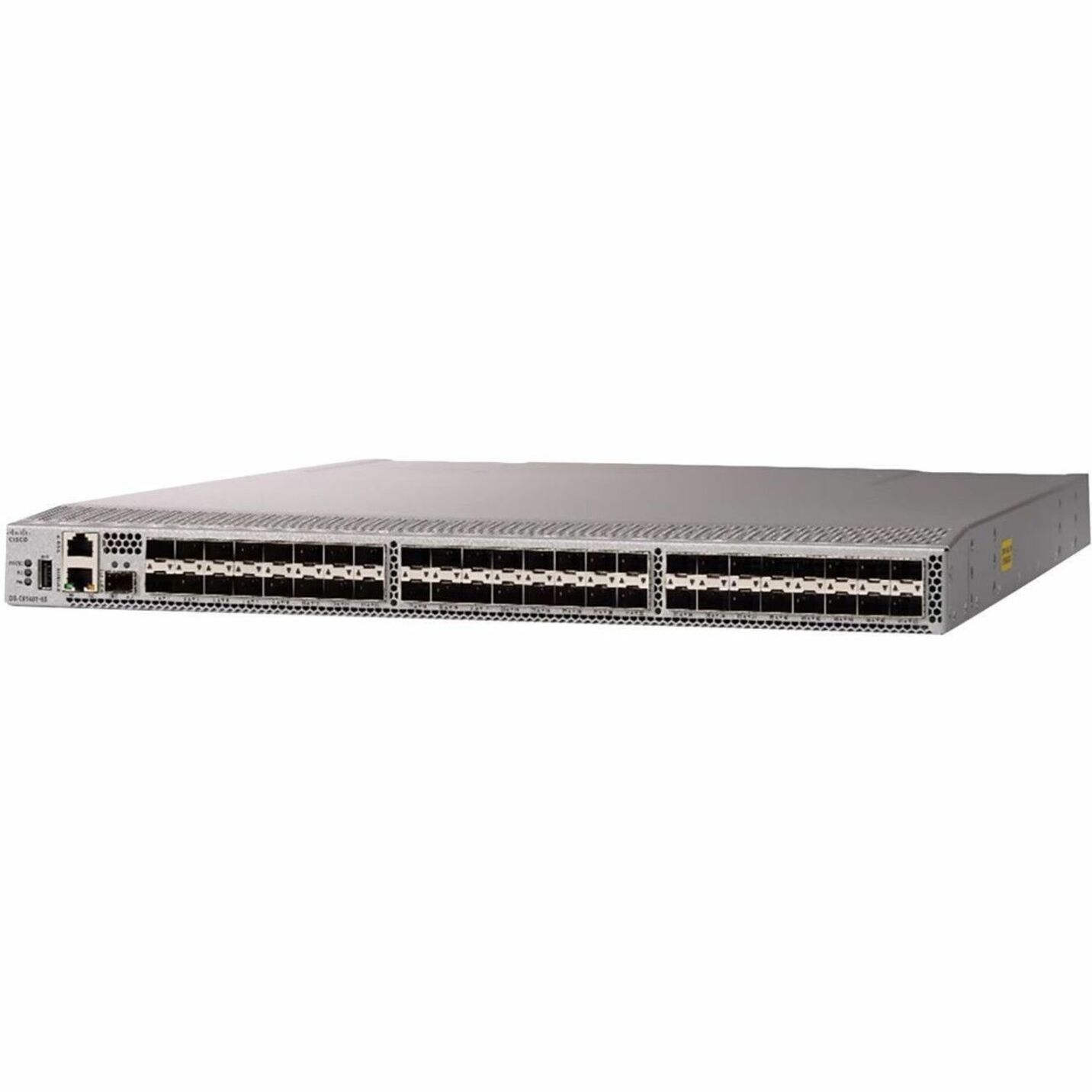 Cisco MDS 9148T Fibre Channel Switch - 48 Ports - 32 Gbit/s - 24 Fiber Channel Ports - 32 Gigabit Ethernet - 24 x Total Expansion Slots - SFP+ - 24 x SFP+ Slots - Manageable - Rack-mountable - 1U - Re