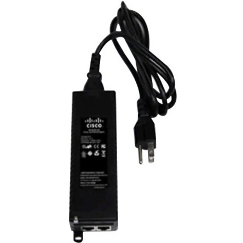 Cisco Multigigabit 802.3bt Power Injector - 120 V AC, 230 V AC Input - 57 V DC, 1.61 A Output - 1 x 5 Gigabit Ethernet Input Port(s) - 1 x 5 Gigabit Ethernet Output Port(s) - 50 W