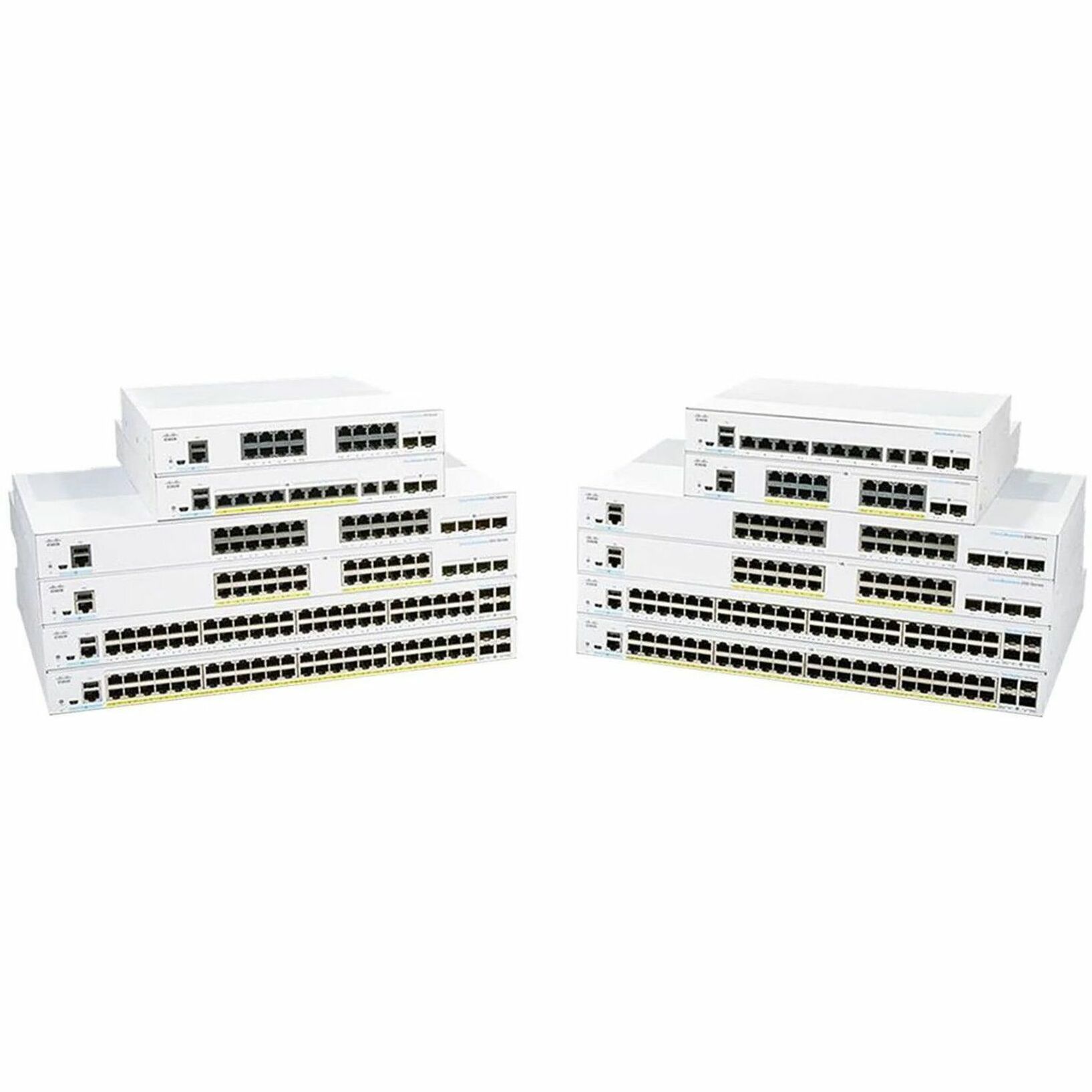 Cisco 350 CBS350-48P-4G Ethernet Switch - 52 Ports - Manageable - Gigabit Ethernet - 1000Base-T, 1000Base-X - Refurbished - 2 Layer Supported - Modular - 4 SFP Slots - 59.73 W Power Consumption - 370 