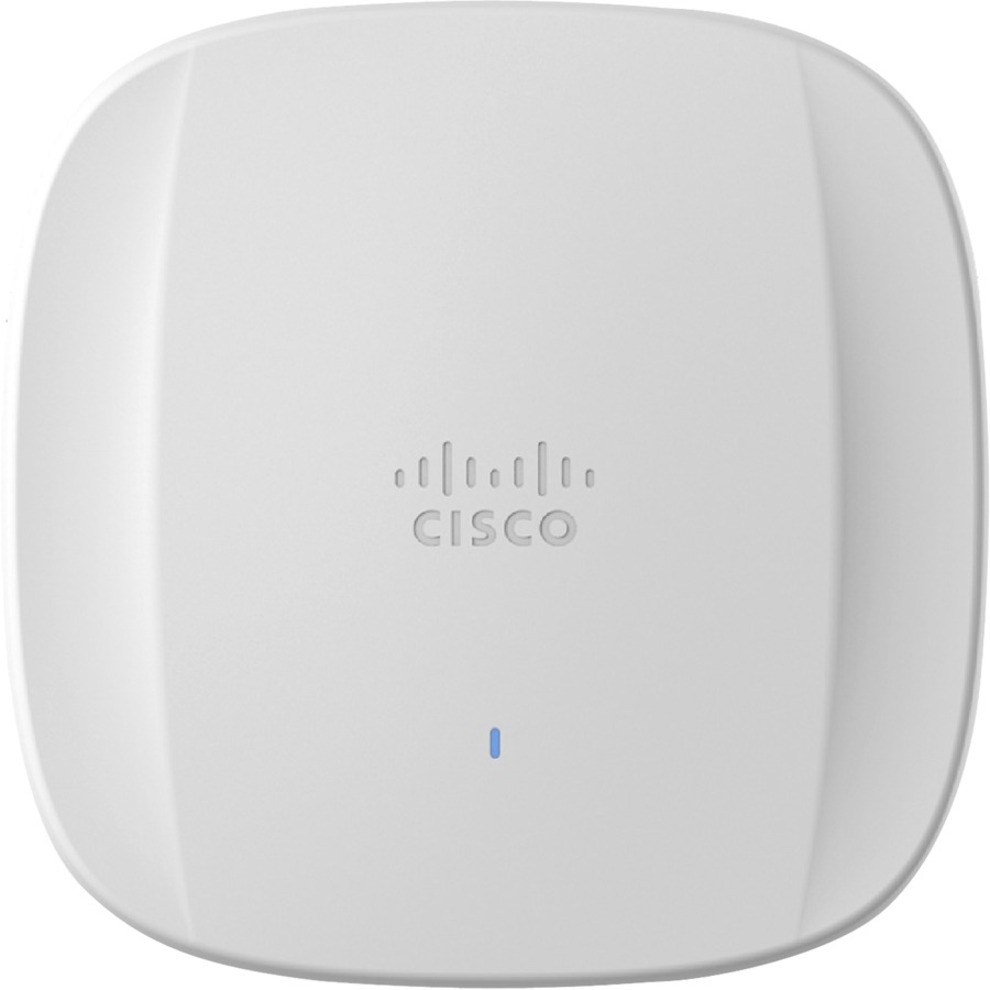 Cisco Meraki Catalyst CW9166I Tri Band IEEE 802.11ax 7.78 Gbit/s Wireless Access Point - 2.40 GHz, 5 GHz, 6 GHz - Internal - MIMO Technology - 1 x Network (RJ-45) - 5 Gigabit Ethernet - Desktop, Ceili