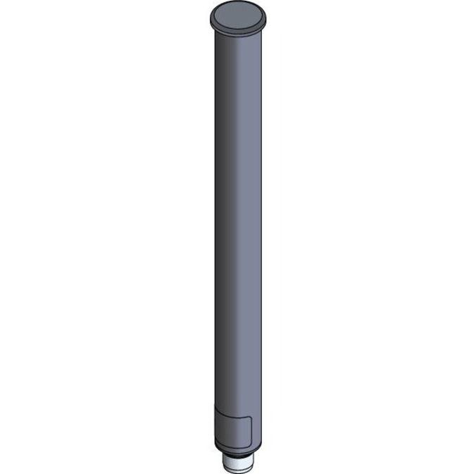 Cisco Aironet Dual-Band Omnidirectional Antenna - Range - SHF - 2400 MHz to 2483 MHz, 5150 MHz to 5925 MHz - 8 dBi - Wireless Data Network - Gray - Direct Mount - Omni-directional - N-Type Connector
