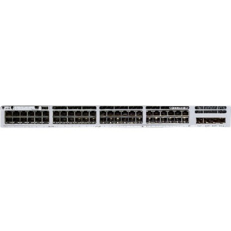 Cisco Catalyst 9300L-48P-4X-E Switch - 48 Ports - Manageable - 10 Gigabit Ethernet, Gigabit Ethernet - 10GBase-X, 1000Base-T - 3 Layer Supported - Modular - 4 SFP Slots - 350 W Power Consumption - Opt