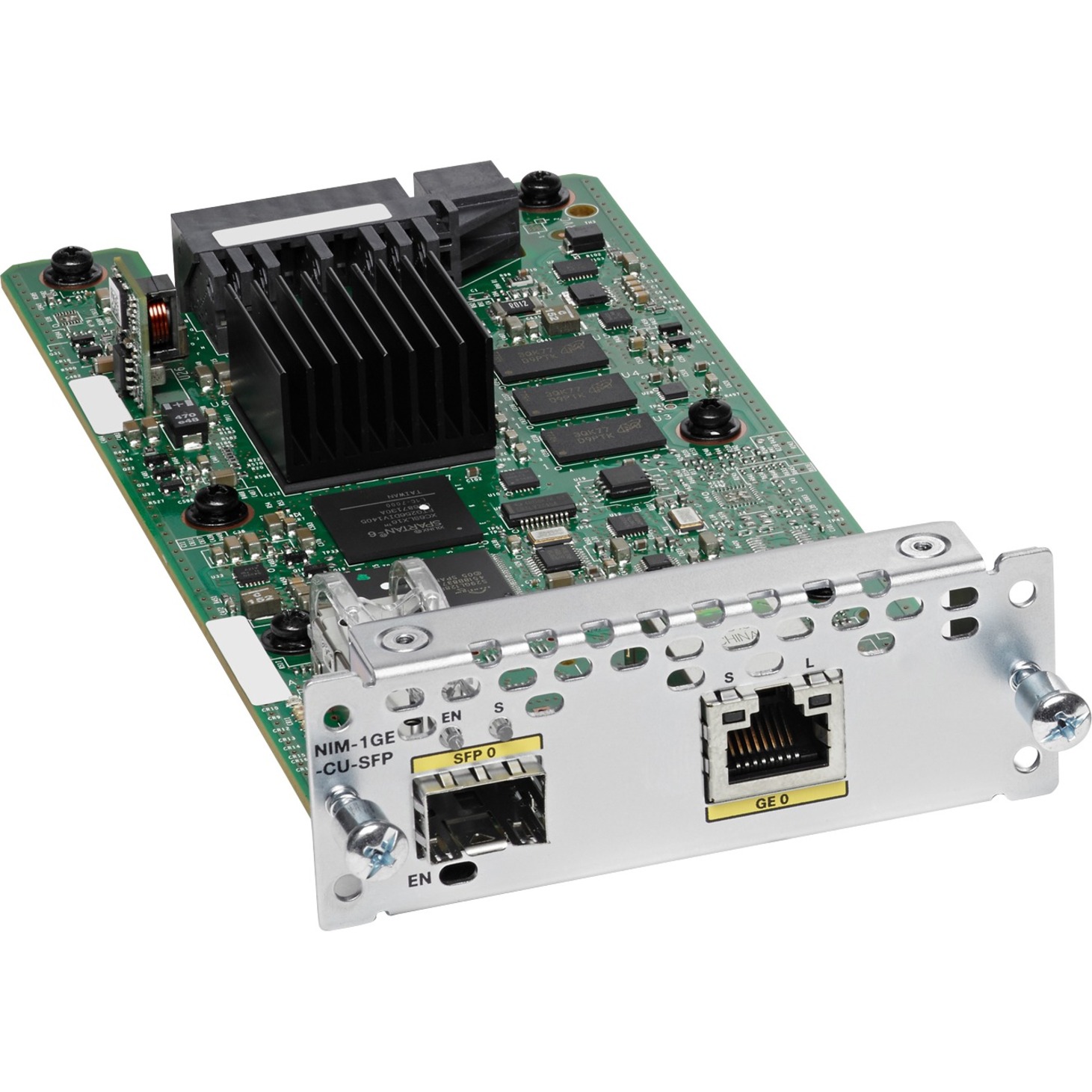 Cisco 1-Port Gigabit Ethernet WAN NIM - For Wide Area Network - 1 x RJ-45 1000Base-T WAN - Twisted Pair, Optical Fiber - Multi-mode - Gigabit Ethernet - 1000Base-T, 1000Base-X - 1 Gbit/s - 1 x Expansi