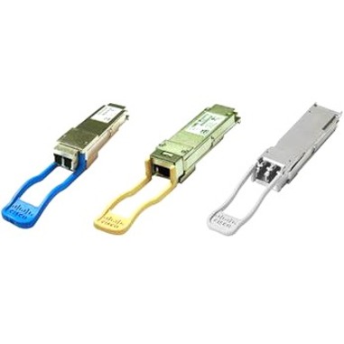 Cisco 4x10GBASE-LR QSFP Modules for SMF - For Optical Network, Data Networking - 1 x MPO/MTP 40GBase-LR Network - Optical Fiber - Single-mode - 40 Gigabit Ethernet - 40GBase-LR - Hot-swappable