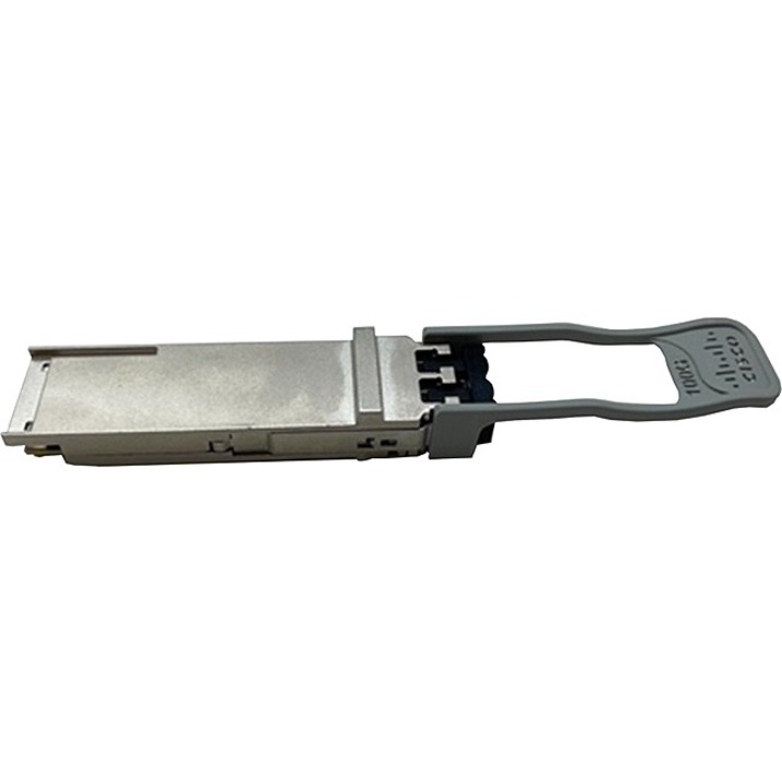 Cisco QSFP Module - For Data Networking, Optical Network - 1 x LC 100GBase-SR BiDi Network - Optical Fiber - Multi-mode - 100 Gigabit Ethernet - 100GBase-SR BiDi