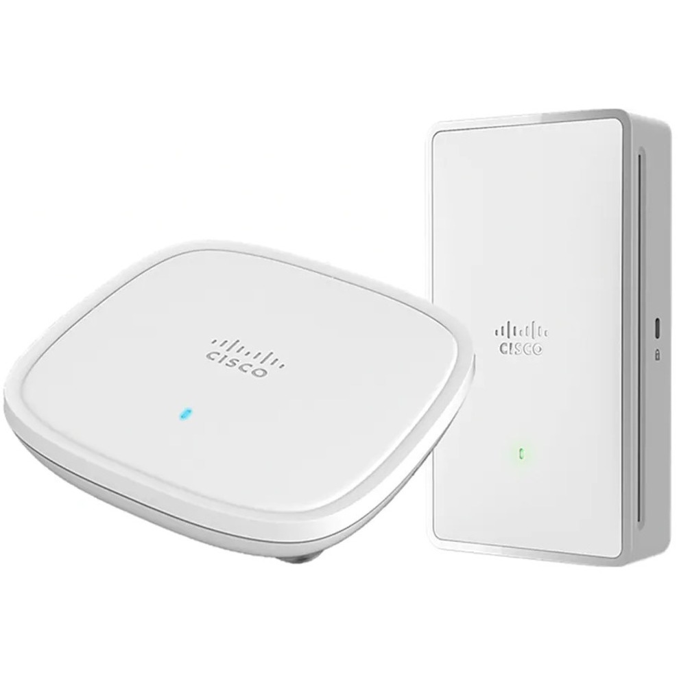 Cisco Catalyst 9105AXI Dual Band 802.11ax 1.45 Gbit/s Wireless Access Point - Indoor - 2.40 GHz, 5 GHz - Internal - MIMO Technology - 1 x Network (RJ-45) - Gigabit Ethernet - Bluetooth 5