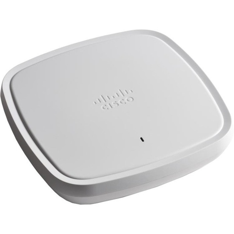Cisco Catalyst 9130AX 802.11ax 10 Gbit/s Wireless Access Point - 2.40 GHz, 5 GHz - MIMO Technology - 1 x Network (RJ-45) - 5 Gigabit Ethernet, 2.5 Gigabit Ethernet, Gigabit Ethernet, Fast Ethernet - B
