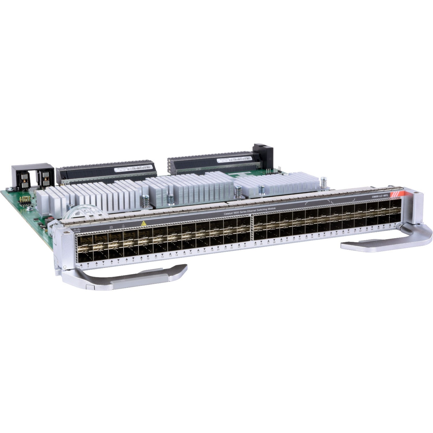 Cisco Catalyst 9600 Series 48-port 1GE Line Card - For Data Networking, Optical NetworkOptical FiberGigabit Ethernet - 1000Base-X - 48 x Expansion Slots - SFP - Plug-in Module