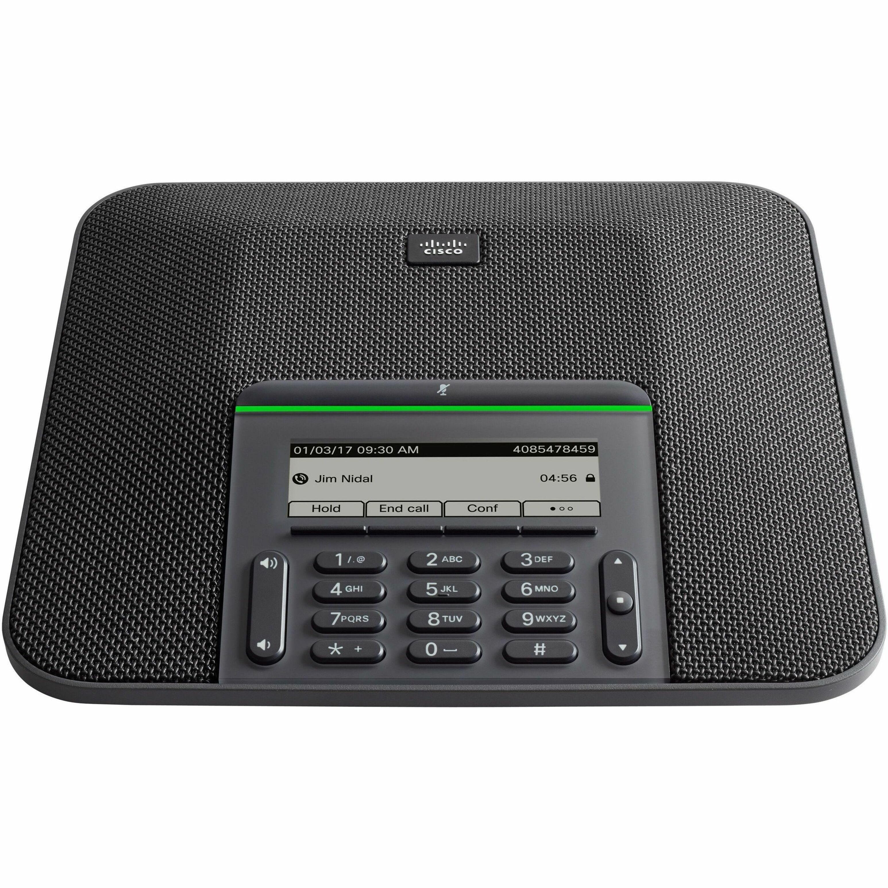 Cisco 7832 IP Conference Station - Refurbished - Corded - 1 x Total Line - VoIPNetwork (RJ-45) - PoE Ports