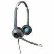 Cisco 522 Headset - Stereo - Mini-phone (3.5mm) - Wired - 90 Ohm - 50 Hz to 18 kHz - Over-the-head - Binaural - Supra-aural - Uni-directional, Electret, Condenser Microphone