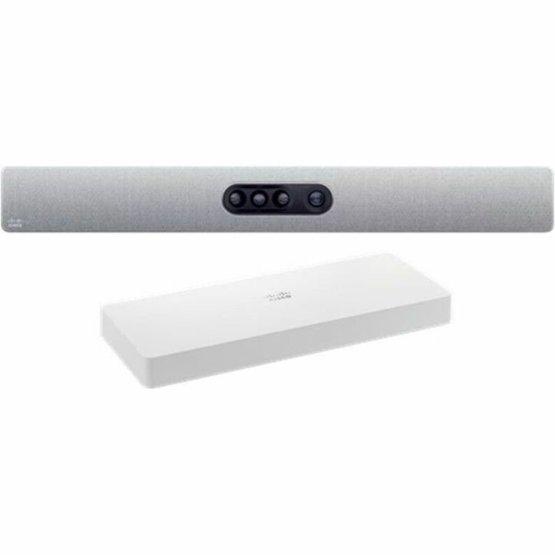 Webex Webex Codec Plus Video Conference Equipment - For Video Conferencing - 3840 x 2160 Video (Live) - H.323, SIP, H.460.18/19 - 4K UHD - H.264 - G.711, G.722, G.729, G.722.1, AAC-LD, Opus - 3 x Netw