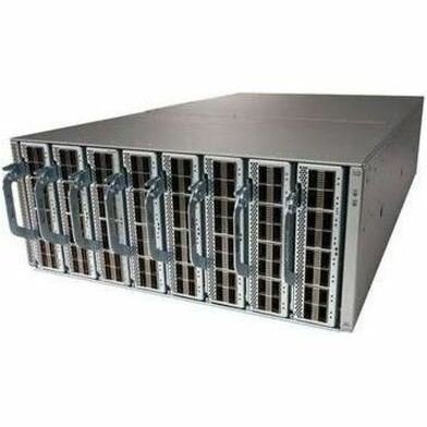 Cisco Nexus 3400-S Ethernet Switch - Manageable - 400 Gigabit Ethernet - Refurbished - 3 Layer Supported - Modular - 500 W Power Consumption - Optical Fiber - Gray - 4U - Rack-mountable - 1 Year Limit