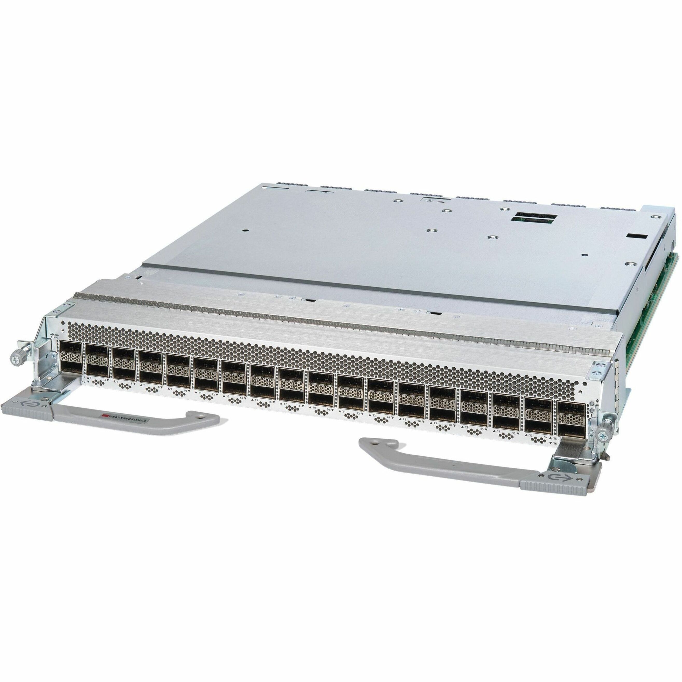 Cisco Nexus 9800 36-port 400G Line Card - For Data Networking, Optical NetworkOptical Fiber400 Gigabit Ethernet - 400GBase-X - 36 x Expansion Slots - QSFP-DD