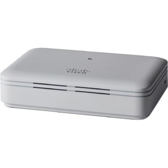 Cisco Aironet 1815t Dual Band Wi-Fi 5 IEEE 802.11ac 866.70 Mbit/s Wireless Access Point - 5 GHz, 2.40 GHz - MIMO Technology - 4 x Network (RJ-45) - Gigabit Ethernet - PoE Ports - Wall Mountable, Deskt